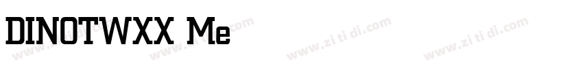 DINOTWXX Medium字体转换 DINOTWXX Medium字体转换
